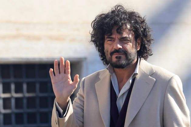 February 13, 2026, Rome, Rome, ITALY: February 13, 2026, Rome. The artists of the 66th Sanremo Festival at the Quirinale Palace to meet the President of the Republic. Pictured is Francesco Renga. Rome ITALY  - ZUMAa289 20260213_zia_a289_053 Copyright: xRichardxDexLucax