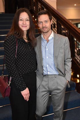 Annie Mosebach and Tom Schilling at the reception of the FFF Film Fernseh Fonds Bayern as part of the 76 Berlinale on 13 02 2026 in Berlin FFF Berlinale Reception 2026 in Berlin