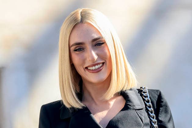 February 13, 2026, Rome, Rome, ITALY: February 13, 2026, Rome. The artists of the 66th Sanremo Festival at the Quirinale Palace to meet the President of the Republic. Pictured is Mara Sattei. Rome ITALY  - ZUMAa289 20260213_zia_a289_107 Copyright: xRichardxDexLucax