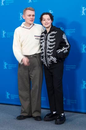 George Jaques and Bella Ramsey at the photocall for the movie Sunny Dancer at the Berlinale 2026 76 Berlin International Film Festival at the Hotel Grand Hyatt Berlin, 13 02 2026 Foto:xJ.xEdwardsx xFuturexImagex dancer_6250