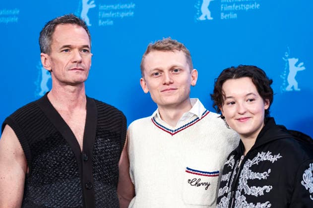 Neil Patrick Harris, George Jaques and Bella Ramsey at the photocall for the movie Sunny Dancer at the Berlinale 2026 76 Berlin International Film Festival at the Hotel Grand Hyatt Berlin, 13 02 2026 Foto:xJ.xEdwardsx xFuturexImagex dancer_6253