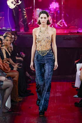 Runway Cucculelli Shaheen Collection Prêt à Porter Automne Hiver 2026 2027 during the New York Fashion Week NYFW , United States, February 13, 2026 Bestimage Runway Cucculelli Shaheen show during the New York Fashion Week February 2026 on February 13, 2026 in New York City unknown  Copyright: xAgencex xBestimagexAgencex xBestimagex