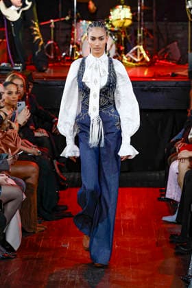 Runway Cucculelli Shaheen Collection Prêt à Porter Automne Hiver 2026 2027 during the New York Fashion Week NYFW , United States, February 13, 2026 Bestimage Runway Cucculelli Shaheen show during the New York Fashion Week February 2026 on February 13, 2026 in New York City unknown  Copyright: xAgencex xBestimagexAgencex xBestimagex