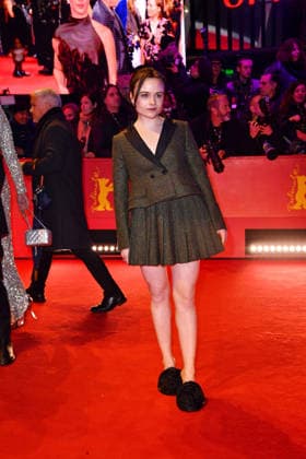 Lena Urzendowskyat the No Good Men premiere and Berlinale opening at the 76th Berlin International Film Festival on 12 02 26