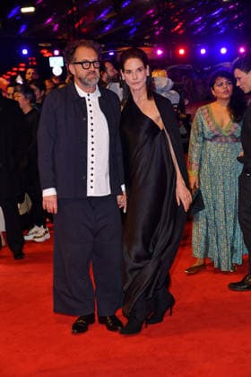 Bibiana Beglau and Uli Hanisch at the No Good Men Premiere and Berlinale Opening at the 76th Berlin International Film Festival on 12 02 26