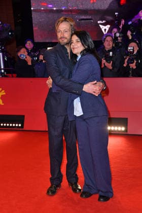 Andreas Pietschmann and Jasmin Tabatabai at the No Good Men Premiere and Berlinale Opening at the 76th Berlin International Film Festival on 12 02 26