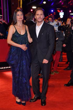 Daniel Bruehl with his wife Felicitas Rombold at the No Good Men Premiere and Berlinale Opening at the 76th Berlin International Film Festival on 12 02 26