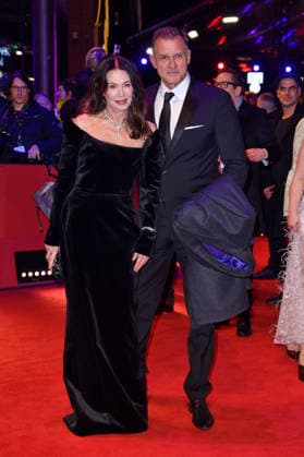 Iris Berben with husband Heiko Kiesow at the No Good Men Premiere and Berlinale Opening at the 76th Berlin International Film Festival on 12 02 26
