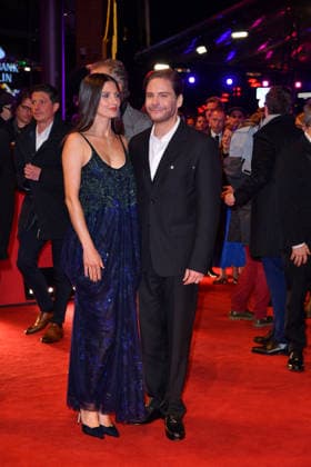 Daniel Bruehl with his wife Felicitas Rombold at the No Good Men Premiere and Berlinale Opening at the 76th Berlin International Film Festival on 12 02 26