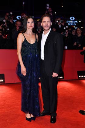 Daniel Bruehl with his wife Felicitas Rombold at the No Good Men Premiere and Berlinale Opening at the 76th Berlin International Film Festival on 12 02 26