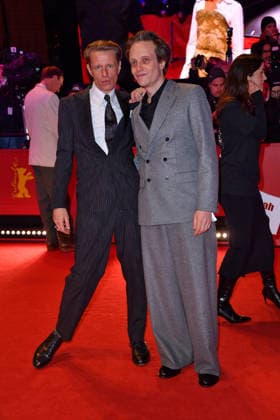 Alexander Scheer and August Diehl at the No Good Men premiere and Berlinale Opening Ceremony at the 76th Berlin International Film Festival 120226 No Good Men premiere and Opening Ceremony during the 76th Berlin Film Festival, Germany