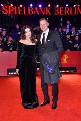 Iris Berben with husband Heiko Kiesow at the No Good Men Premiere and Berlinale Opening at the 76th Berlin International Film Festival on 12 02 26