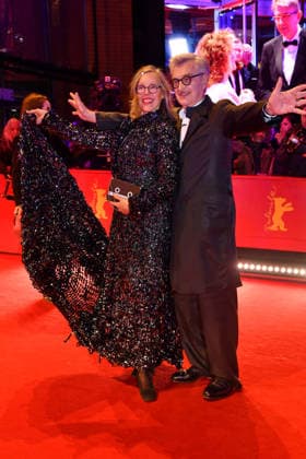Wim Wenders with his wife Donata Wenders at the No Good Men Premiere and Berlinale Opening at the 76th Berlin International Film Festival on 12 02 26
