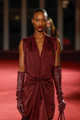 Mayowa Nicholas Michael Kors Fall Winter 2026 2027 Ready to Wear show during the New York Fashion Week NYFW , United States, February 13, 2026 Bestimage Runway Michael Kors show during the New York Fashion Week February 2026 on February 13, 2026 in New York City unknown  Copyright: xAgencex xBestimagexAgencex xBestimagex