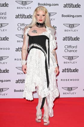Celebrities attend the Attitude 101 Awards at the Rosewood Hotel, London Featuring: Bimini Where: London, United Kingdom When: 13 Feb 2026 Credit: Cover Images EDITORIAL USE ONLY. NOT FOR USE BY NEWSPAPERS BASED IN THE UK. Copyright: xx coverimg55464278