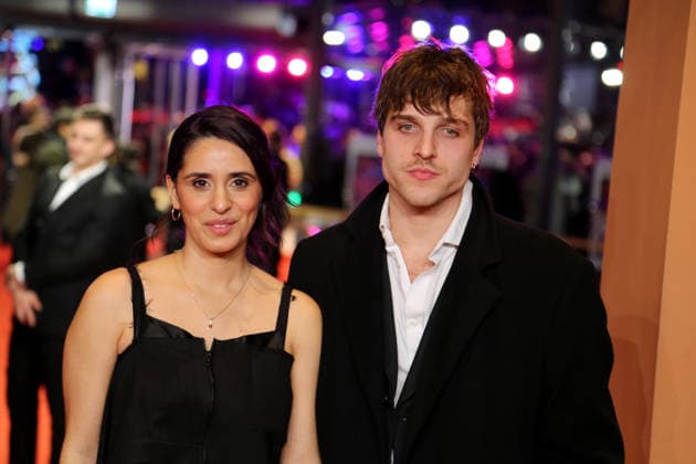 February 12, 2026, Berlin, Germany: Maryam Zaree und Jonas Dassler pose on the red carpet at the opening ceremony of the 76th Berlin International Film Festival (Berlinale), which is Europe s first major film festival of the year, in Berlin. The festival runs from February 12 to 22, 2026. Berlin Germany - ZUMAf146 20260212_zip_f146_214 Copyright: xRouzbehxFouladix