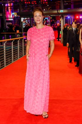 Jessica Schwarz at the opening of the 75th Berlin International Film Festival in the Berlinale Palast at Potsdamer Platz