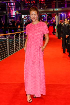 Jessica Schwarz at the opening of the 75th Berlin International Film Festival in the Berlinale Palast at Potsdamer Platz