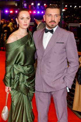 Melika Foroutan, Edin Hasanovic at the opening of the 76th Berlinale International Film Festival with the No Good Men Film Premiere on 12 02 2026 at the Berlinale Palast Berlin
