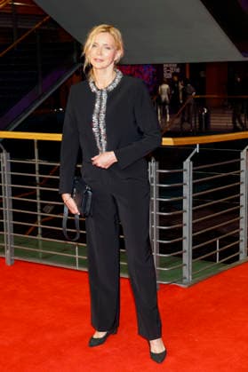 Veronika Ferres at the opening of the 75th Berlin International Film Festival in the Berlinale Palast at Potsdamer Platz