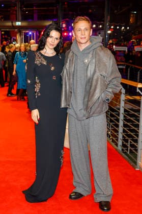 Ruby O Fee, Matthias Schweighöfer at the opening of the 75th Berlin International Film Festival in the Berlinale Palast at Potsdamer Platz