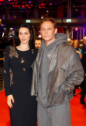 Ruby O Fee, Matthias Schweighöfer at the opening of the 75th Berlin International Film Festival in the Berlinale Palast at Potsdamer Platz