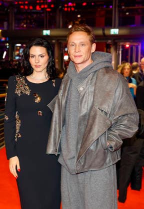 Ruby O Fee, Matthias Schweighöfer at the opening of the 75th Berlin International Film Festival in the Berlinale Palast at Potsdamer Platz