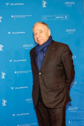 Jean Todt at the opening of the 75th Berlin International Film Festival in the Berlinale Palast at Potsdamer Platz