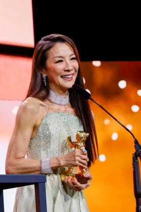 Michelle Yeoh Golden Bear Award winner at the opening of the 76th Berlinale International Film Festival with the No Good Men Film Premiere on 12 02 2026 at the Berlinale Palast Berlin