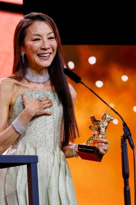 Michelle Yeoh Golden Bear Award winner at the opening of the 76th Berlinale International Film Festival with the No Good Men Film Premiere on 12 02 2026 at the Berlinale Palast Berlin