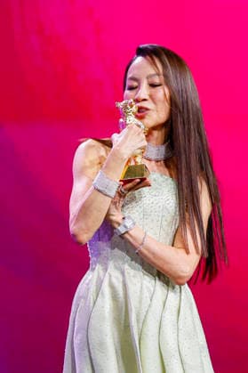 Michelle Yeoh Golden Bear Award winner at the opening of the 76th Berlinale International Film Festival with the No Good Men Film Premiere on 12 02 2026 at the Berlinale Palast Berlin