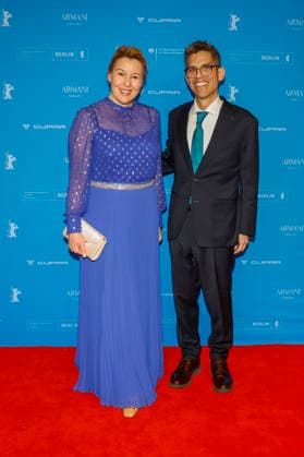 Franziska Giffey, S E Francisco Quiroga Ambassador of Mexico at the opening of the 76th Berlinale International Film Festival with the No Good Men Film Premiere on 12 02 2026 at the Berlinale Palast Berlin