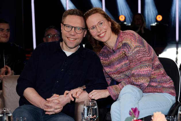 Hamburg, Germany 13 Feb 2026 NDR Talk Show 13 02 2026 Pictured Björn Scholz, Tanja Scholz NDR Studio Hamburg Copyright: xFotostandx xMeyerx