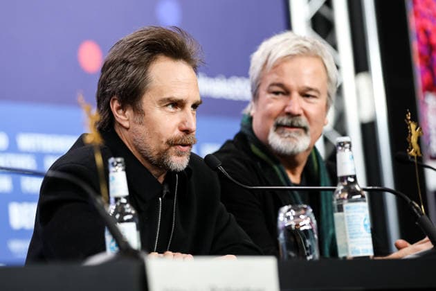 Berlin Berlinale, 76 Berlin International Film Festival 2026 Press Conference GOOD LUCK, HAVE FUN, DON™T DIE Gore Verbinski Director Director Sam Rockwell Actor Actor Berlinale, 76 Berlin International Film Festival 2026, 13 02 2026 Press Photo Roger Buerke Copyright: xEibner-Pressefoto RogerxBuerkex EP_RBE