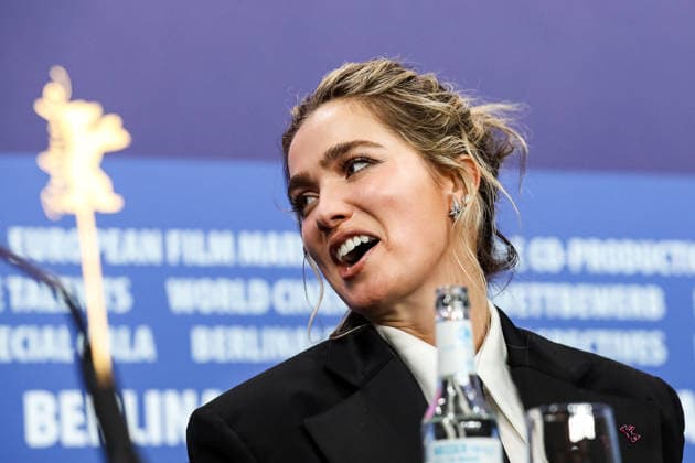 Berlin Berlinale, 76 Berlin International Film Festival 2026 Press Conference GOOD LUCK, HAVE FUN, DON™T DIE Haley Lu Richardson Actress Actor Berlinale, 76 Berlin International Film Festival 2026, 13 02 2026 Press Photo Roger Buerke Copyright: xEibner-Pressefoto RogerxBuerkex EP_RBE