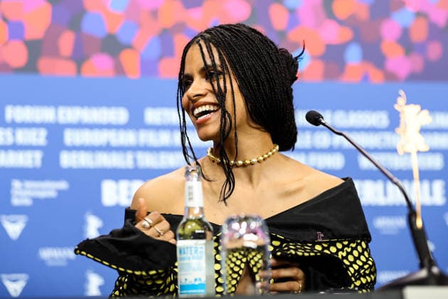 Berlin Berlinale, 76 Berlin International Film Festival 2026 Press Conference GOOD LUCK, HAVE FUN, DON™T DIE Zazie Beetz Actress Actor Berlinale, 76 Berlin International Film Festival 2026, 13 02 2026 Press Photo Roger Buerke Copyright: xEibner-Pressefoto RogerxBuerkex EP_RBE