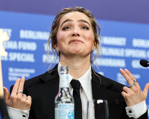 Berlin Berlinale, 76 Berlin International Film Festival 2026 Press Conference GOOD LUCK, HAVE FUN, DON™T DIE Haley Lu Richardson Actress Actor Berlinale, 76 Berlin International Film Festival 2026, 13 02 2026 Press Photo Roger Buerke Copyright: xEibner-Pressefoto RogerxBuerkex EP_RBE