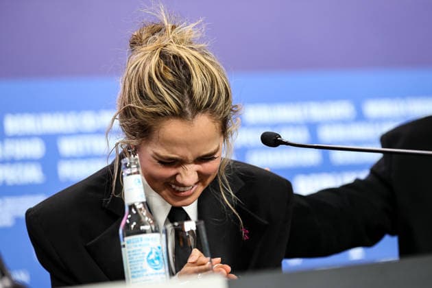 Berlin Berlinale, 76 Berlin International Film Festival 2026 Press Conference GOOD LUCK, HAVE FUN, DON™T DIE Haley Lu Richardson Actress Actor Berlinale, 76 Berlin International Film Festival 2026, 13 02 2026 Press Photo Roger Buerke Copyright: xEibner-Pressefoto RogerxBuerkex EP_RBE