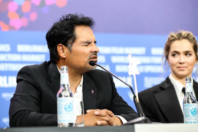 Berlin Berlinale, 76 Berlin International Film Festival 2026 Press Conference GOOD LUCK, HAVE FUN, DON™T DIE Haley Lu Richardson Actress Actor Michael Pena Actor Actor Berlinale, 76 Berlin International Film Festival 2026, 13 02 2026 Press Photo Roger Buerke Copyright: xEibner-Pressefoto RogerxBuerkex EP_RBE