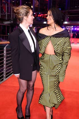 Haley Lu Richardson and Zazie Beetz at the photocall for the feature film Good Luck, Have Fun, Don t Die at the Berlinale 2026 76 Berlin International Film Festival on the Red Carpet of the Berlinale Palast Berlin, 13 02 2026 Foto:xD.xBedrosianx xFuturexImagex luck_6223