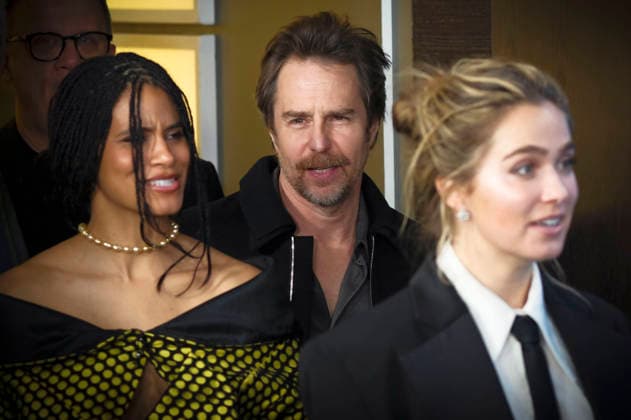 Zazie Beetz, Sam Rockwell and Haley Lu Richardson at the photocall for the feature film Good Luck, Have Fun, Don t Die at the Berlinale 2026 76 Berlin International Film Festival at the Hotel Grand Hyatt Berlin, 13 02 2026 Foto:xJ.xEdwardsx xFuturexImagex luck_6231