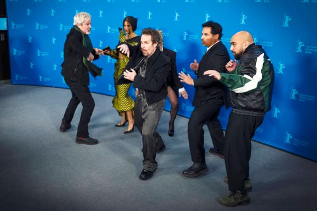 Gore Verbinski, Zazie Beetz, Haley Lu Richardson, Sam Rockwell, Michael Pena and Asim Chaudhry at the photocall for the feature film Good Luck, Have Fun, Don t Die at the Berlinale 2026 76 Berlin International Film Festival at the Hotel Grand Hyatt Berlin, 13 02 2026 Foto:xJ.xEdwardsx xFuturexImagex luck_6233