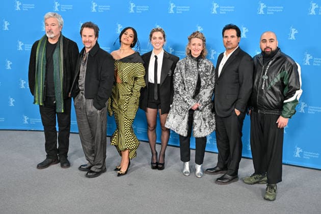 76th Berlin Film Festival Photocall Good Luck Have Fun Dont Die Gore Verbinski, Sam Rockwell, Zazie Beetz, Haley Lu Richardson, Tricia Tuttle, Michael Pena, Asim Chaudhry attending the photocall of the movie Good Luck, Have Fun, Don t Die during 76th Berlin International Film Festival in Berlin, Germany on 13 February 2026. Photo by Julien Reynaud APS-Medias ABACAPRESS.COM Berlin  Copyright: xReynaudxJulien APS-Medias ABACAx