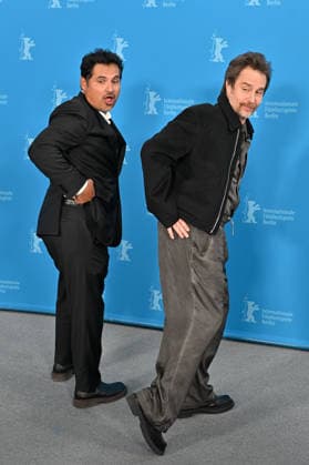 76th Berlin Film Festival Photocall Good Luck Have Fun Dont Die Michael Pena, Sam Rockwell attending the photocall of the movie Good Luck, Have Fun, Don t Die during 76th Berlin International Film Festival in Berlin, Germany on 13 February 2026. Photo by Julien Reynaud APS-Medias ABACAPRESS.COM Berlin  Copyright: xReynaudxJulien APS-Medias ABACAx