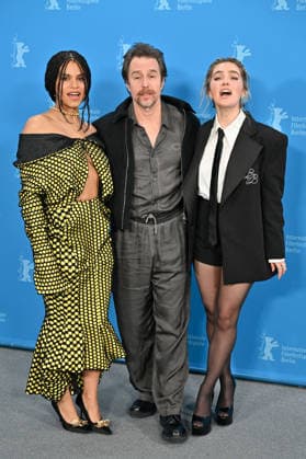 76th Berlin Film Festival Photocall Good Luck Have Fun Dont Die Zazie Beetz, Sam Rockwell, Haley Lu Richardson attending the photocall of the movie Good Luck, Have Fun, Don t Die during 76th Berlin International Film Festival in Berlin, Germany on 13 February 2026. Photo by Julien Reynaud APS-Medias ABACAPRESS.COM Berlin  Copyright: xReynaudxJulien APS-Medias ABACAx