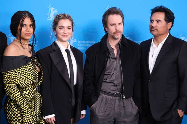 Zazie Beetz, Haley Lu Richardson, Sam Rockwell and Michael Pena at the photocall for the feature film Good Luck, Have Fun, Don t Die at the Berlinale 2026 76 Berlin International Film Festival at the Hotel Grand Hyatt Berlin, 13 02 2026 Foto:xD.xBedrosianx xFuturexImagex luck_6293