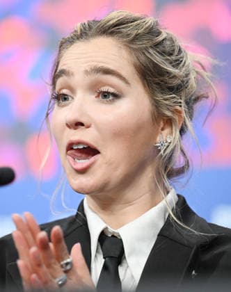 76th Berlinale International Film Festival Good Luck, Have Fun, Don t Die press conference at Grand Hyatt Hotel Featuring: Haley Lu Richardson Where: Berlin, Germany When: 13 Feb 2026 Credit: Cover Images EDITORIAL USE ONLY. NOT FOR USE BY NEWSPAPERS BASED IN THE UK. Copyright: xx coverimg55465825