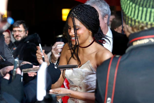 Zazie Beetz at the premiere of the feature film Good Luck, Have Fun, Don t Die at the Berlinale 2026 76 Berlin International Film Festival at the Zoo Palast Berlin, 13 02 2026 Foto:xC.xTamckex xFuturexImagex luck_6324