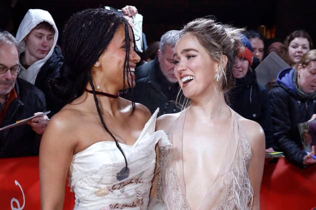 Zazie Beetz and Haley Lu Richardson at the premiere of the feature film Good Luck, Have Fun, Don t Die at the Berlinale 2026 76 Berlin International Film Festival at the Zoo Palast Berlin, 13 02 2026 Foto:xC.xTamckex xFuturexImagex luck_6331