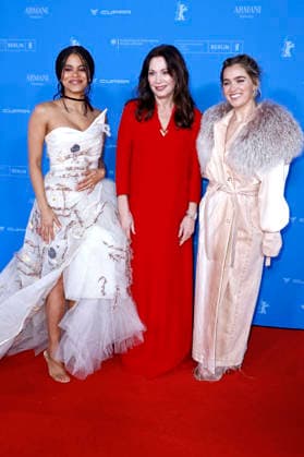 Zazie Beetz, Iris Berben and Haley Lu Richardson at the premiere of the feature film Good Luck, Have Fun, Don t Die at the Berlinale 2026 76 Berlin International Film Festival at the Zoo Palast Berlin, 13 02 2026 Foto:xC.xTamckex xFuturexImagex luck_6343